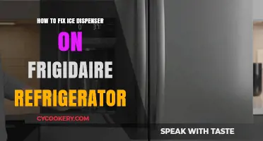 Troubleshooting Your Frigidaire: A Guide to Fixing the Ice Dispenser