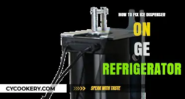 Troubleshooting Your GE Fridge: Ice Dispenser Not Working?