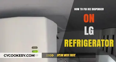 Troubleshooting Your LG Fridge's Ice Dispenser: A Step-by-Step Guide