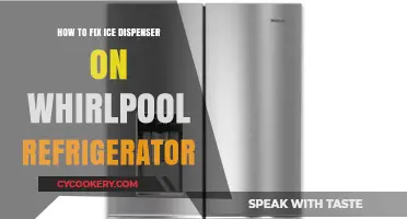 Troubleshooting Your Whirlpool Fridge's Ice Dispenser: A Simple Guide