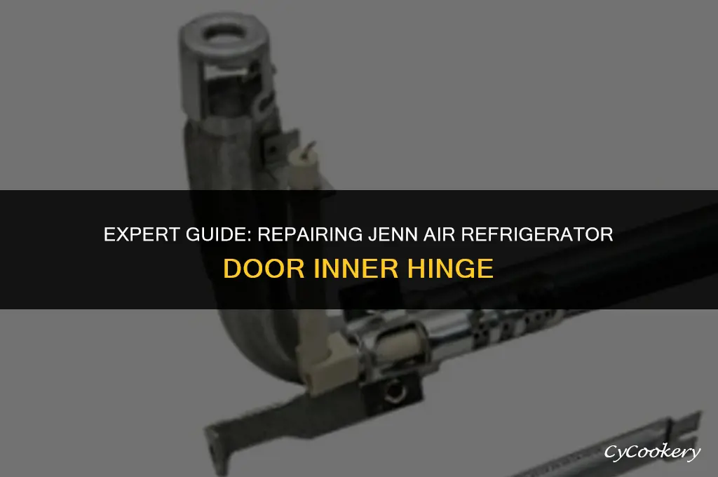 how to fix jenn air refrigerator door inner hinge