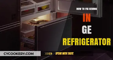 Fix Your Keurig in GE Fridge: Quick Troubleshooting Guide