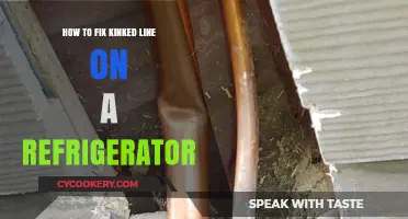 Easy Fixes for a Kinked Line on Your Refrigerator