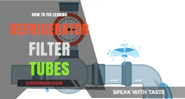 Quick Fixes for Leaking Refrigerator Filter Tubes: A Step-by-Step Guide