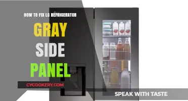 Revamping Your LG Fridge: A Guide to Restoring the Gray Side Panel