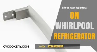 DIY Repair: Fixing a Loose Handle on Your Whirlpool Fridge