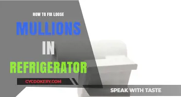 Quick Fixes for Loose Mullions in Your Refrigerator: A DIY Guide