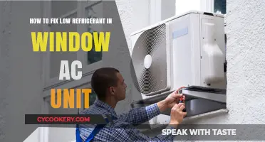 Chill Out: Easy Steps to Fix Low Refrigerant in Your Window AC Unit