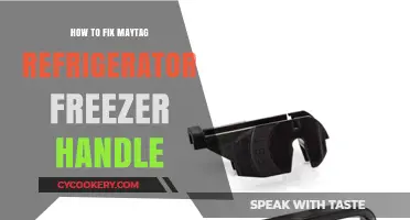 Quick Fix Guide: Repairing Your Maytag Refrigerator Freezer Handle Easily