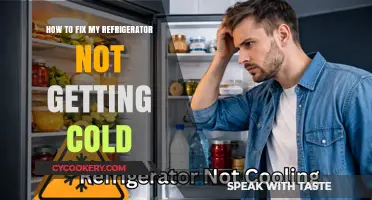Chill Out: Troubleshooting Your Refrigerator's Cooling Issues