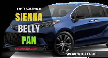 Fixing Your Toyota Sienna's Belly Pan: A Step-by-Step Guide