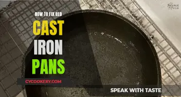 Reviving the Relic: Restoring Old Cast Iron Pans to Their Former Glory