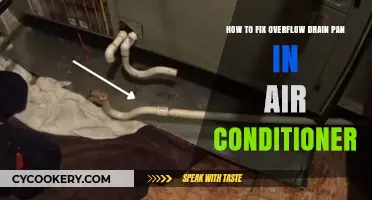 Fixing Overflow Drain Pan in Your Air Conditioner