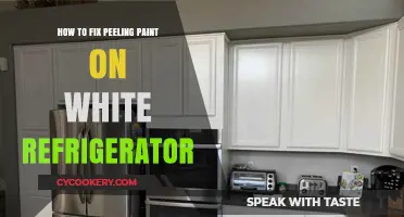 Revive Your White Fridge: A Simple Guide to Fixing Peeling Paint