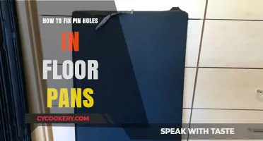 Quickly Fix Pin Holes in Floor Pans