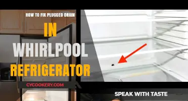Unclogging Your Whirlpool Fridge Drain: A Simple Guide