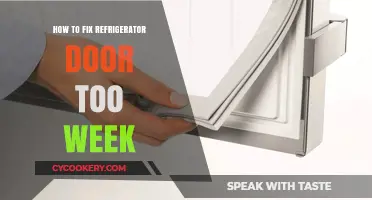 Fixing a Weak Refrigerator Door: Simple DIY Solutions for a Tight Seal