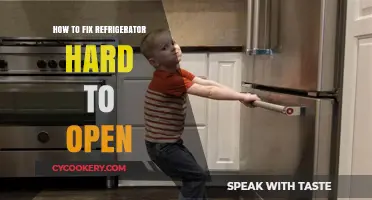 Easy Fixes for a Stuck Refrigerator Door: Quick Solutions