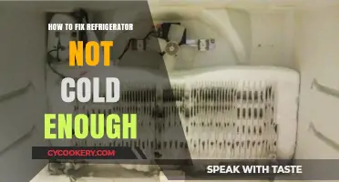 Quick Fixes for a Refrigerator That’s Not Cold Enough