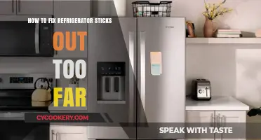 Easy Solutions to Fix Your Refrigerator Sticking Out Too Far