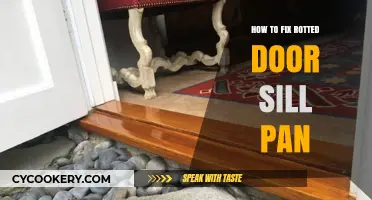 Repairing Rotted Door Sill Pans: A DIY Guide