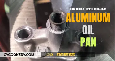 Fixing Stripped Threads in Aluminum Oil Pans: A Comprehensive Guide