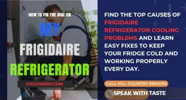 Dial Dilemma: Troubleshooting Your Frigidaire Fridge's Temperature Control