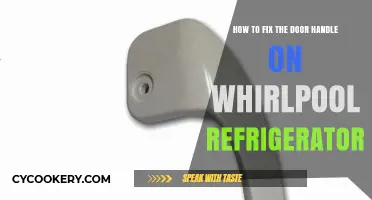 DIY Guide: Repairing Your Whirlpool Fridge Door Handle