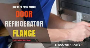 Easy Guide to Repairing Your LG French Door Refrigerator Flange