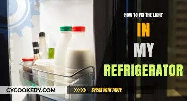 Brighten Your Kitchen: Easy Steps to Fix Your Refrigerator Light