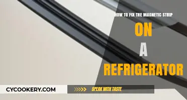 DIY Repair: Restoring Your Fridge's Magnetic Strip in Simple Steps