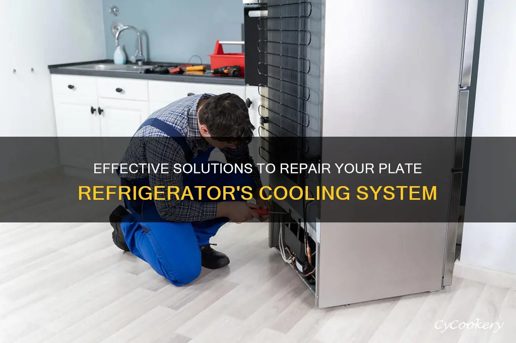how to fix the plate refrigerator cooling