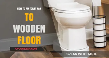 Toilet Pan Installation: Securing to Wooden Floors