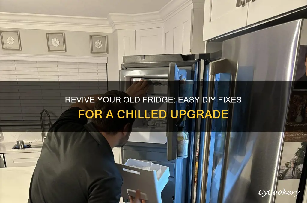 how to fix up an old refrigerator