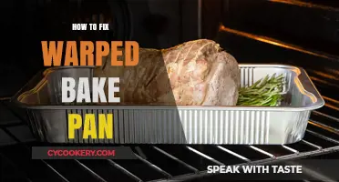 Repairing Warped Baking Pans: DIY Solutions