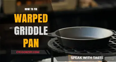 Straightening Your Warping Griddle Pan: Quick Fixes