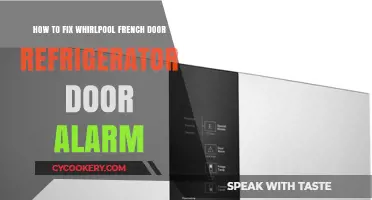 Troubleshooting Whirlpool French Door Refrigerator Door Alarm Issues