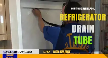 Fixing Whirlpool Fridge Drain Tube: A Step-by-Step Repair Guide