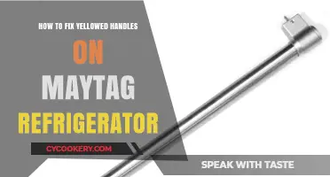 Revive Your Maytag: Fixing Yellowed Refrigerator Handles
