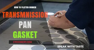 Flattening a Rubber Transmission Pan Gasket: Tips and Tricks