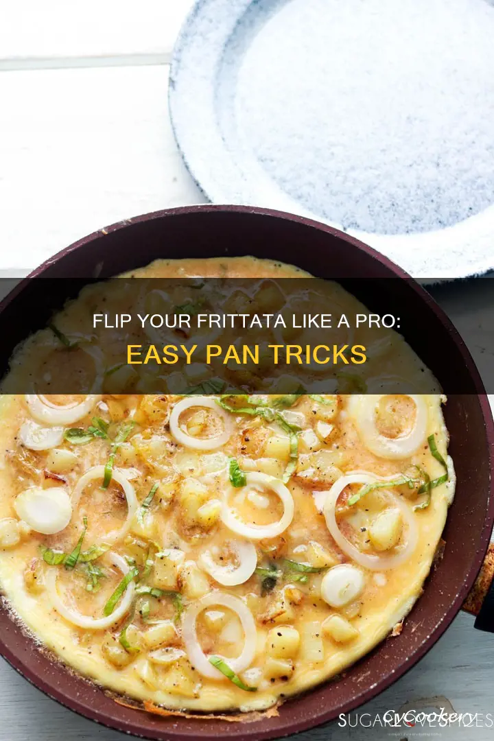 how to flip a frittata in pan