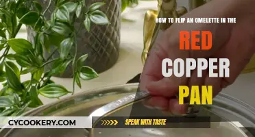 Flipping Omelettes: Red Copper Pan Tricks