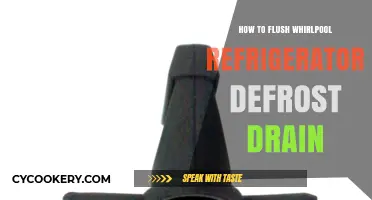 Quick Guide: Flushing Your Whirlpool Fridge Defrost Drain Easily