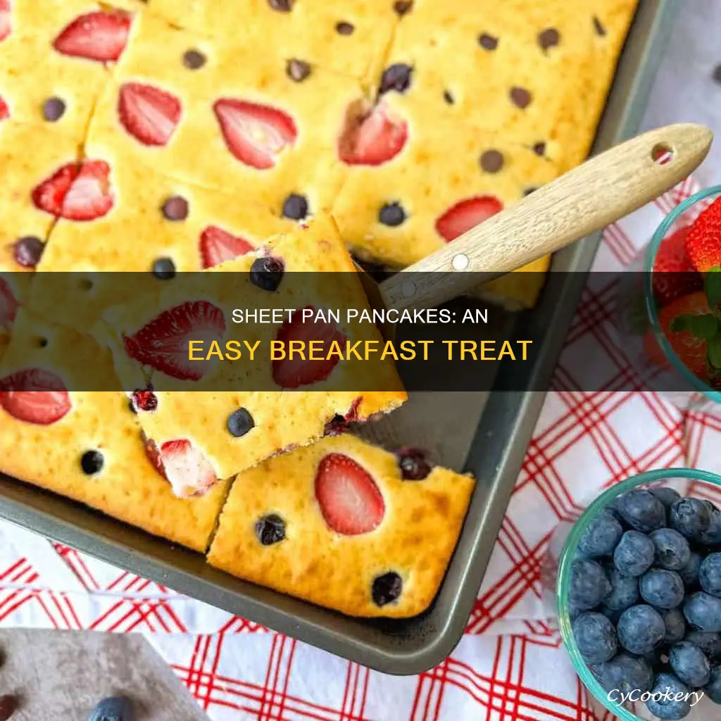 how to fo sheet pan pancakes