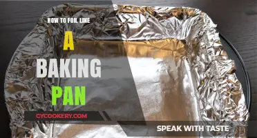 Foolproof Foil Lining for Baking Pans