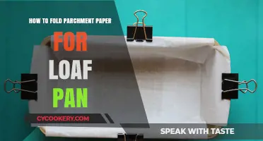 Folding Parchment Paper for Loaf Pans: Easy Steps