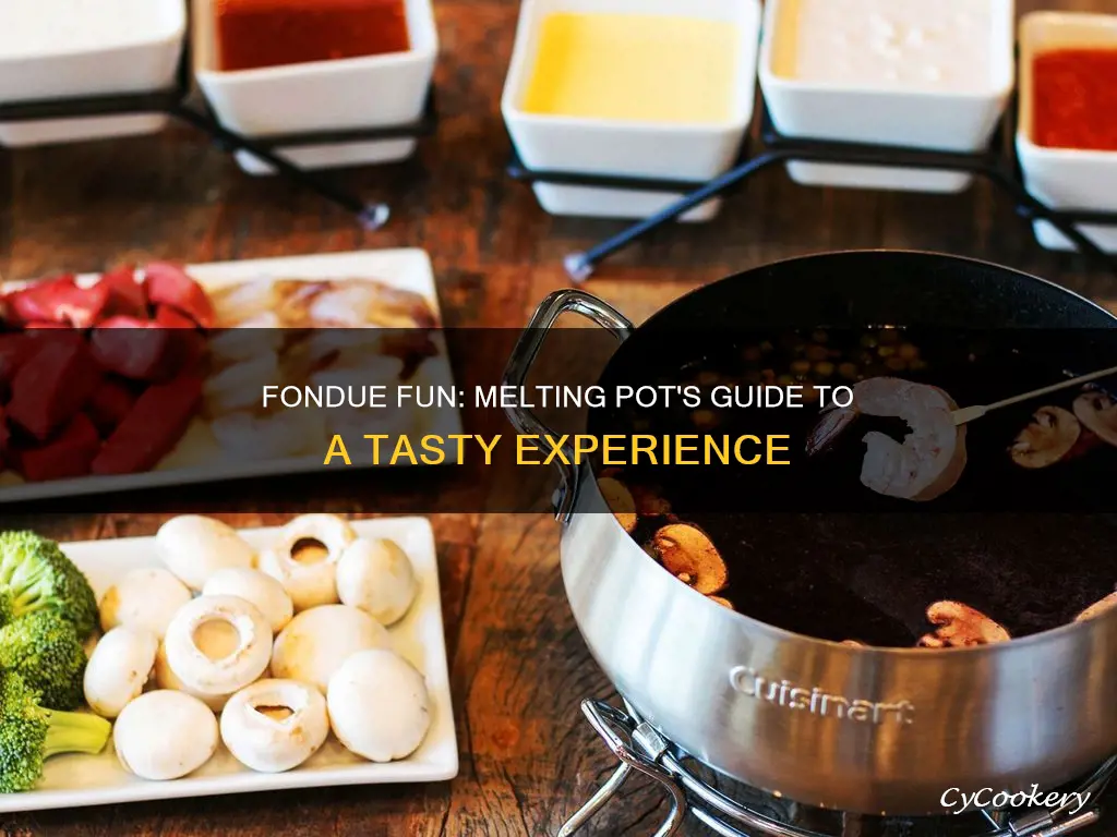 how to fondue at melting pot