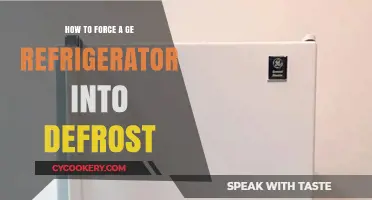Troubleshooting Your GE Fridge: A Step-by-Step Guide to Manual Defrost
