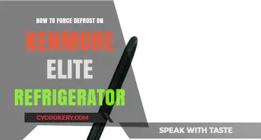 Kenmore Elite Fridge Defrost: A Step-by-Step Guide to Force Defrosting
