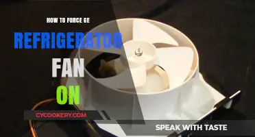 Force Your GE Refrigerator Fan On: Quick Troubleshooting Guide
